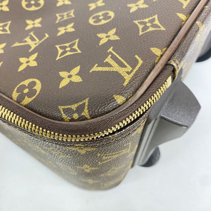 Louis Vuitton Travel Bag Monogram Pegase 45 Brown — view 7