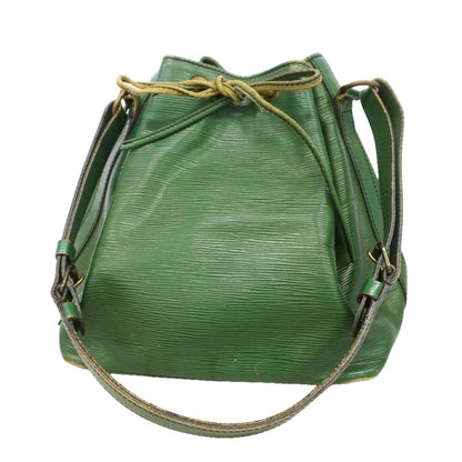 Louis Vuitton Shoulder Bag Epi Petit Noe Borneo Green