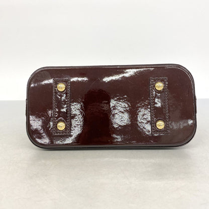 Louis Vuitton Handbag Vernis Alma BB Amarante 2-Way Bag — view 3