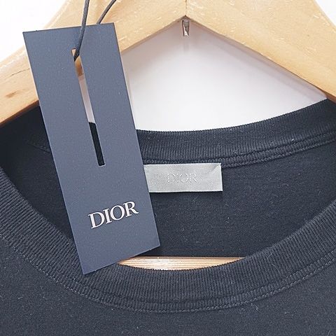 Dior Homme T-Shirt Short Sleeve Crew Neck Logo Multicolor Black X3l — view 3
