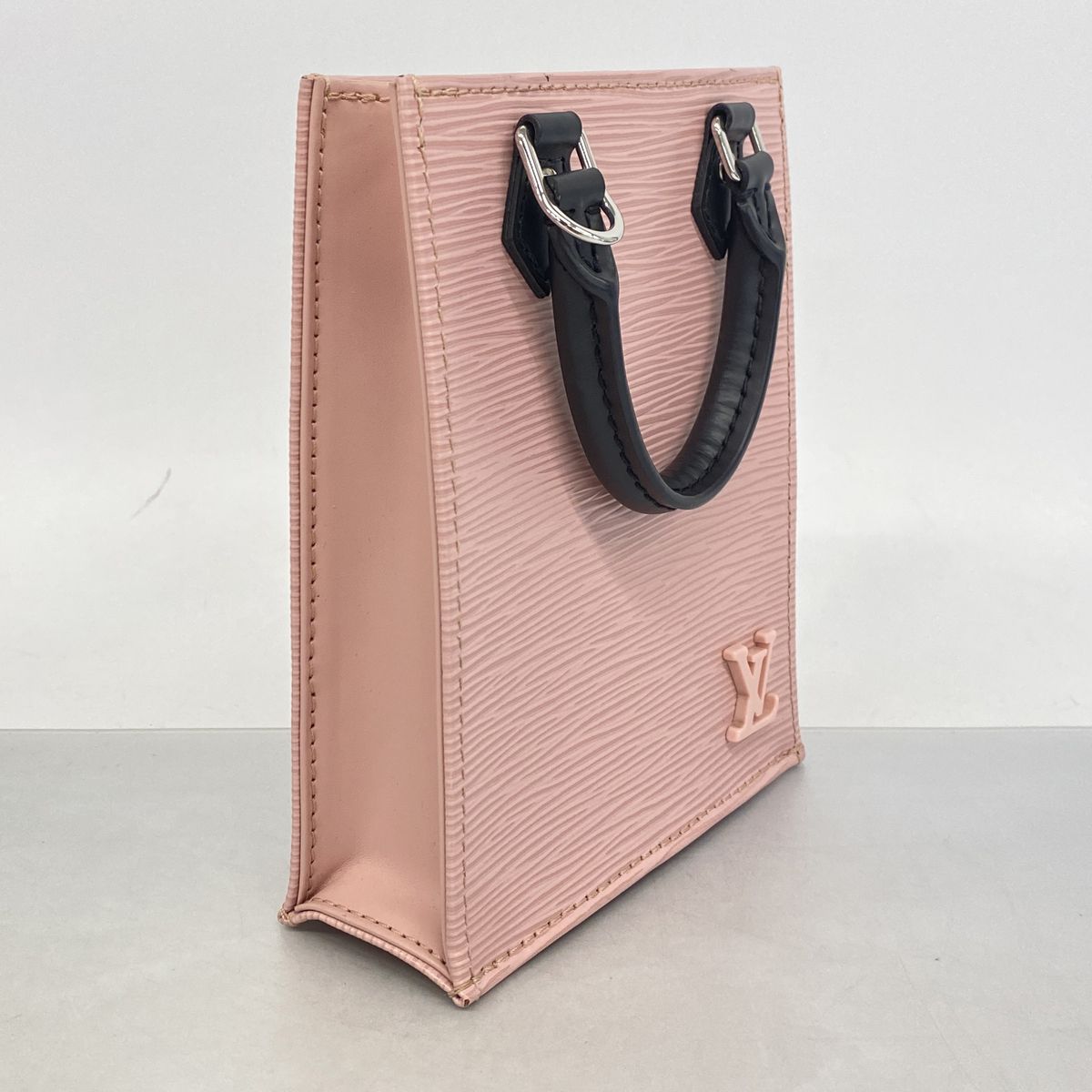 Louis Vuitton Handbag Epi Petite Sac Plat Rose Ballerine 2-Way Bag — view 2