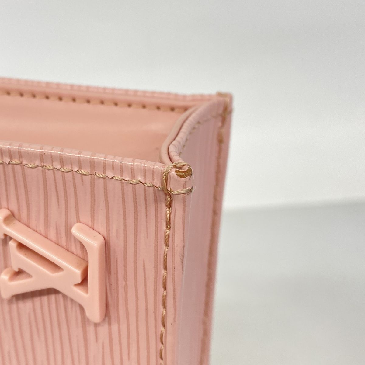 Louis Vuitton Handbag Epi Petite Sac Plat Rose Ballerine 2-Way Bag — view 6