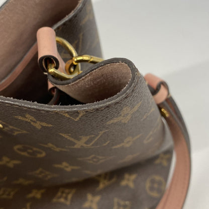 Louis Vuitton Shoulder Bag Monogram Neo Noe Brown Rose Poudre — view 7
