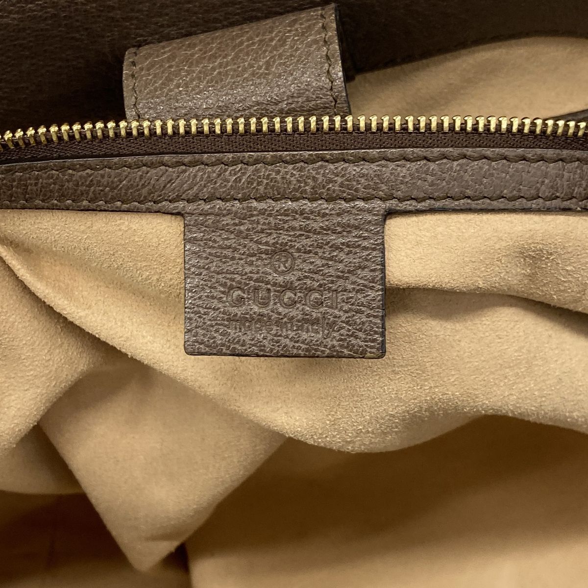 Gucci Tote Bag Ophidia Beige Brown Gold — view 5