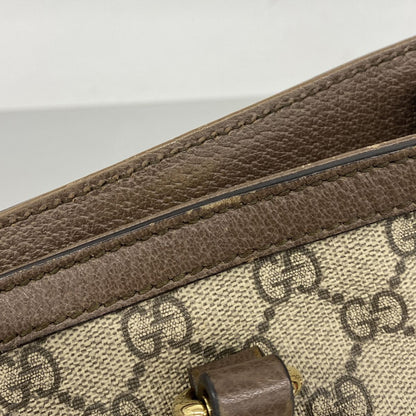 Gucci Tote Bag Ophidia Beige Brown Gold — view 8