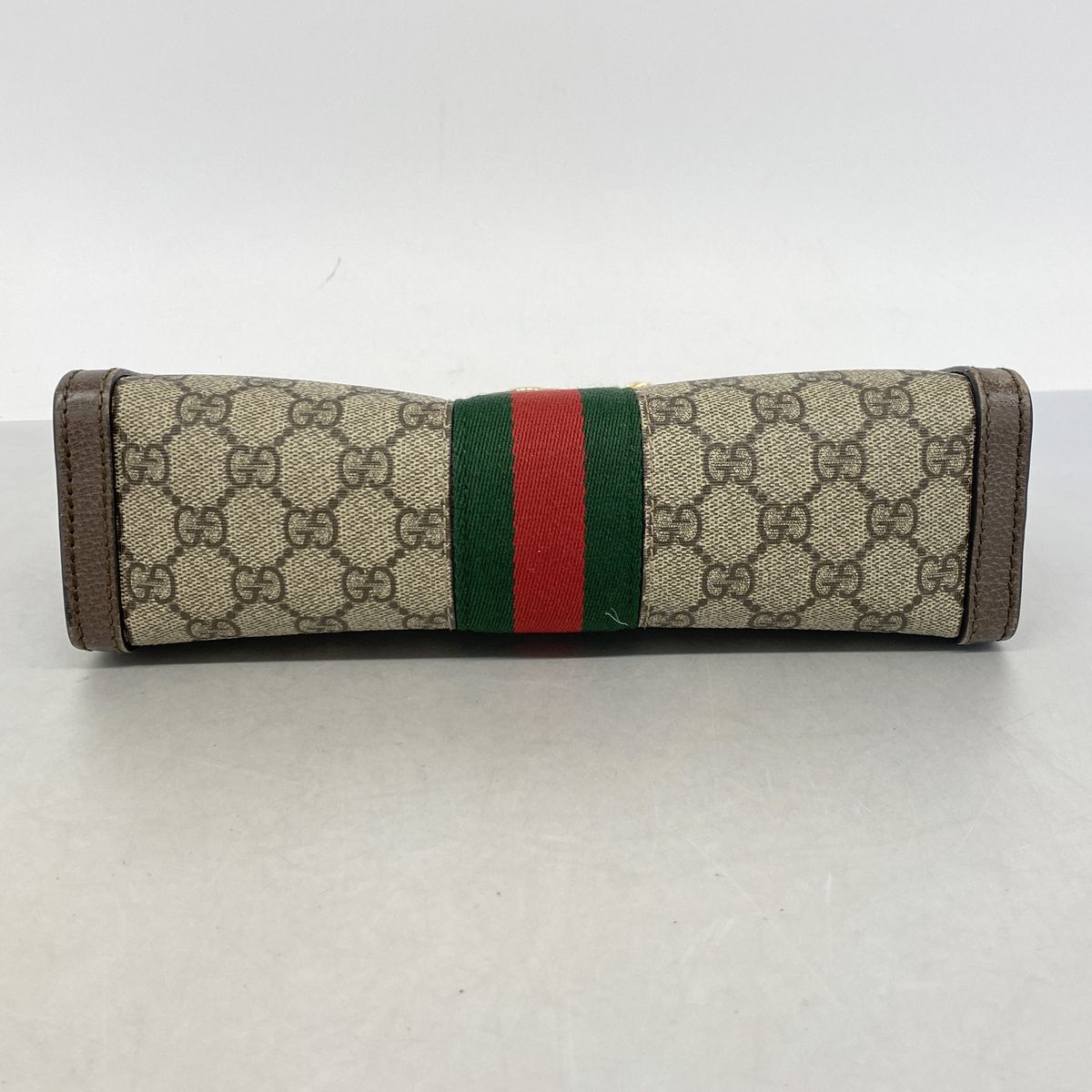 Gucci Shoulder Bag Ophidia Beige Brown Gold — view 3