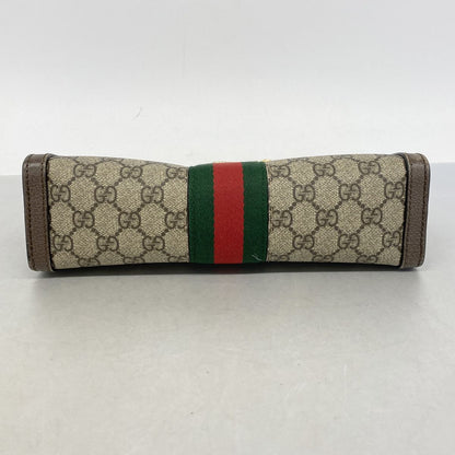 Gucci Shoulder Bag Ophidia Beige Brown Gold — view 3