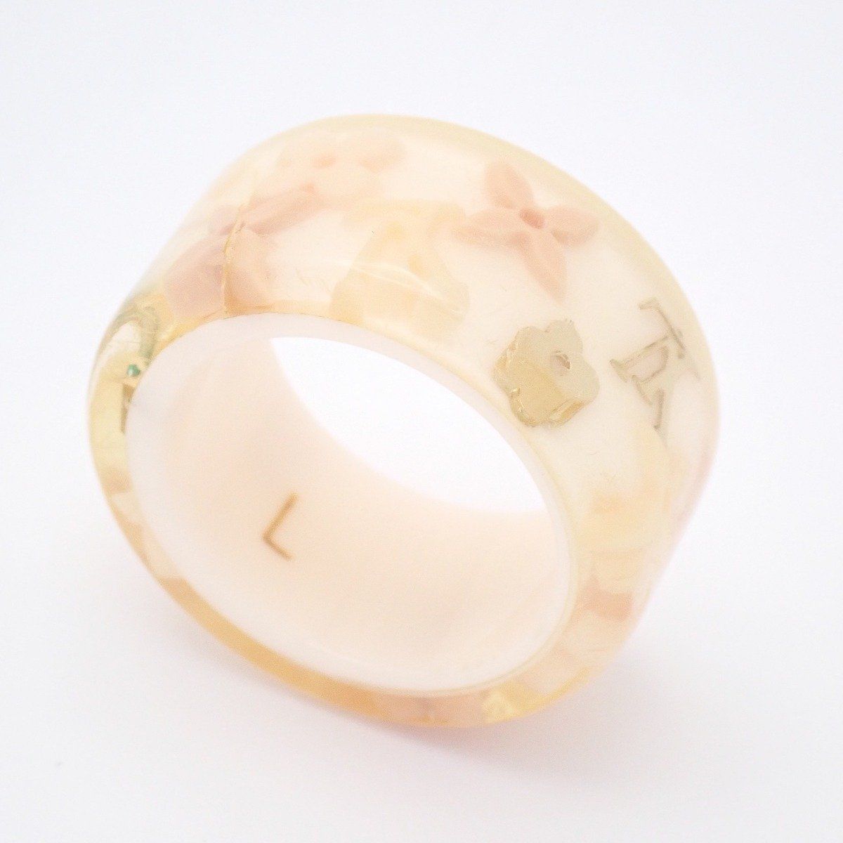 Louis Vuitton Bague Farandole Monogram Ring Pink Description — view 3
