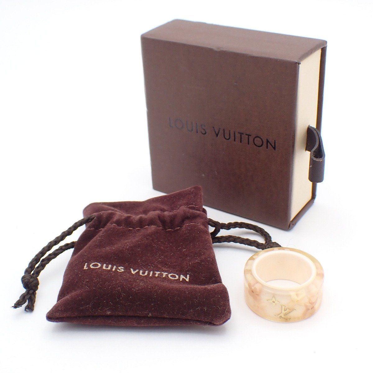 Louis Vuitton Bague Farandole Monogram Ring Pink Description — view 7