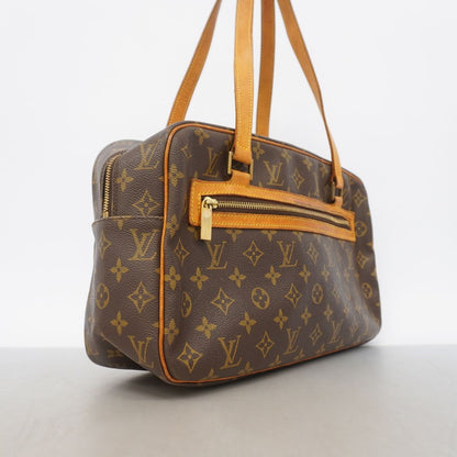 Louis Vuitton Shoulder Bag Monogram Cite GM Brown — view 2