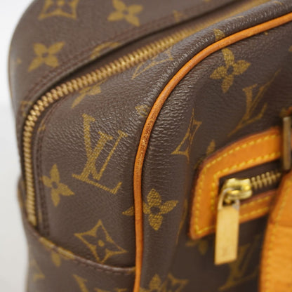 Louis Vuitton Shoulder Bag Monogram Cite GM Brown — view 7