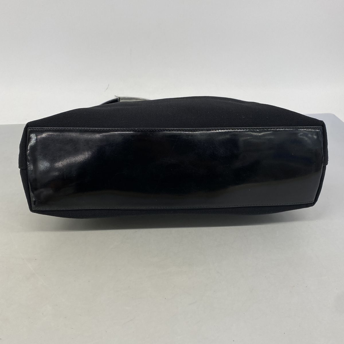Gucci Shoulder Bag Canvas Black Silver — view 3