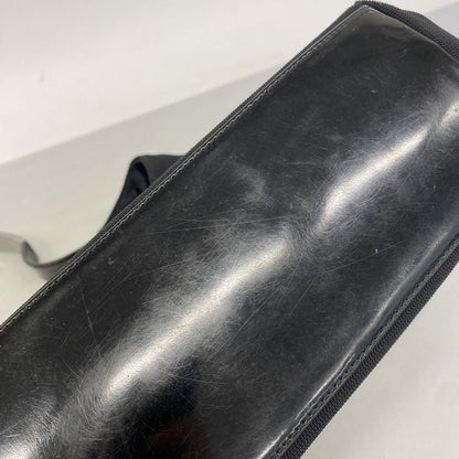 Gucci Shoulder Bag Canvas Black Silver — view 8