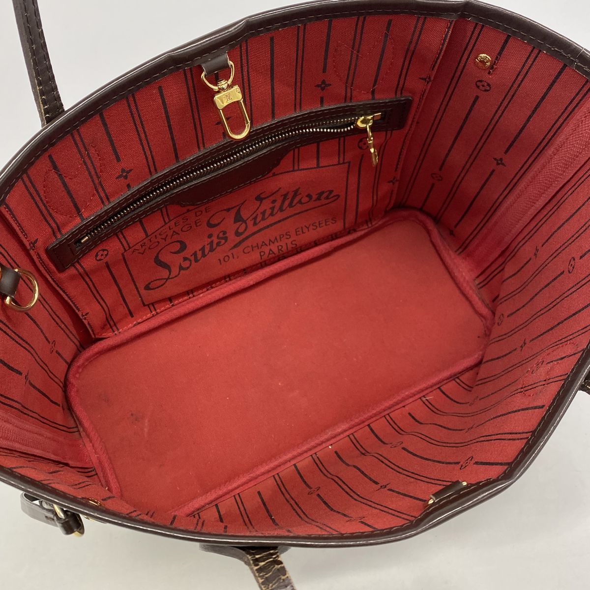 Louis Vuitton Tote Bag Damier Neverfull PM Ebene — view 4