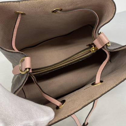 Louis Vuitton Shoulder Bag Monogram Neo Noe Brown Rose Poudre — view 4