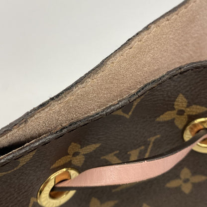 Louis Vuitton Shoulder Bag Monogram Neo Noe Brown Rose Poudre — view 7