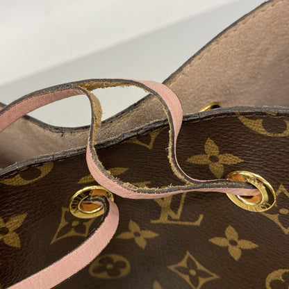 Louis Vuitton Shoulder Bag Monogram Neo Noe Brown Rose Poudre — view 6