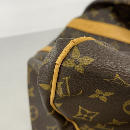 Louis Vuitton Boston Bag Monogram Keepall Bandouliere 50 Brown — view 6