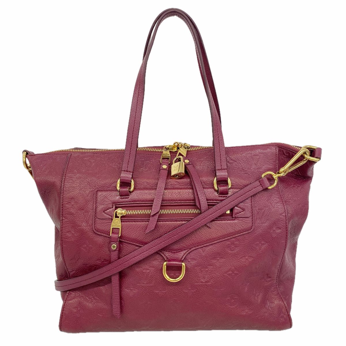 Louis Vuitton Tote Bag Monogram Empreinte Lumineuse PM Jaipur 2-Way