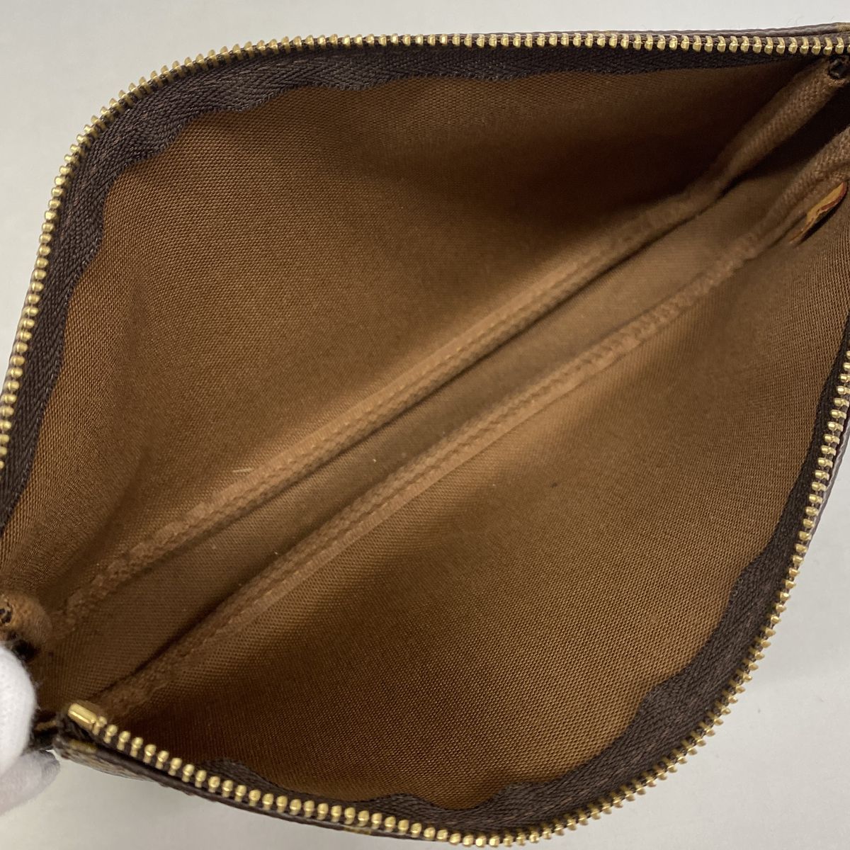 Louis Vuitton Pouch Monogram Pochette Accessoires Brown — view 4
