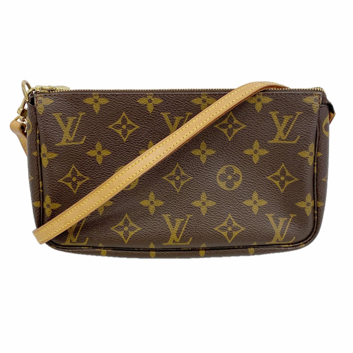 Louis Vuitton Pouch Monogram Pochette Accessoires Brown