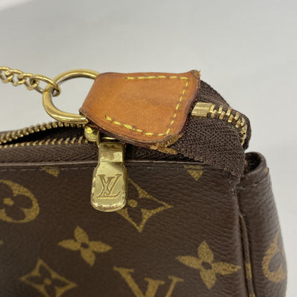 Louis Vuitton Pouch Monogram Mini Pochette Accessoires Brown — view 6