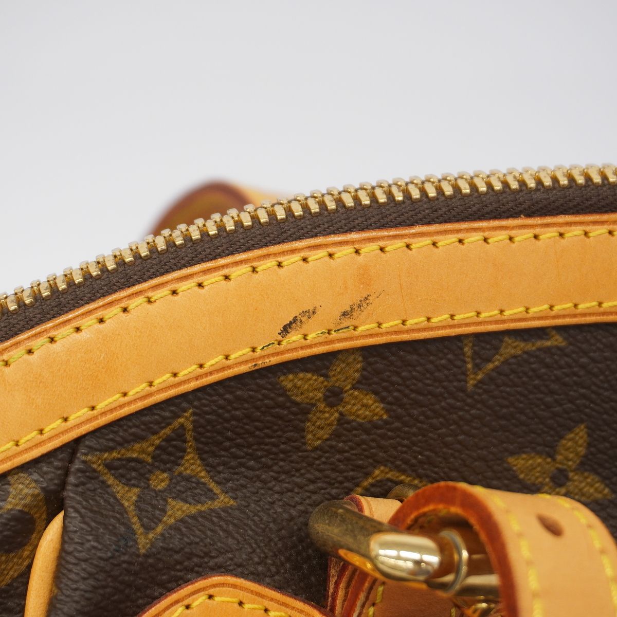 Louis Vuitton Handbag Monogram Tivoli GM Brown — view 7