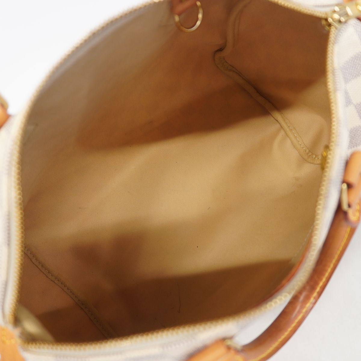 Louis Vuitton Handbag Damier Azur Speedy 30 White — view 4
