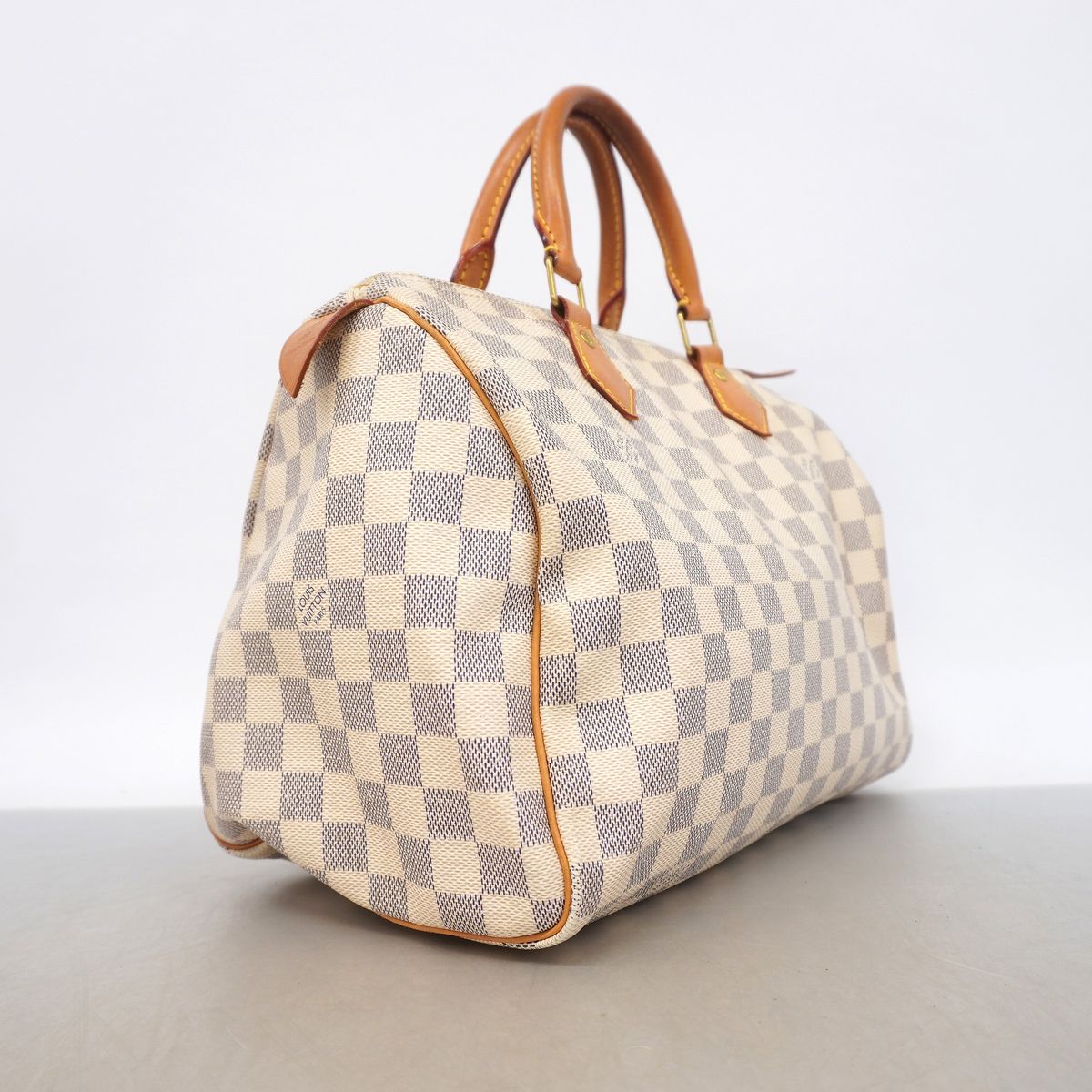 Louis Vuitton Handbag Damier Azur Speedy 30 White — view 2