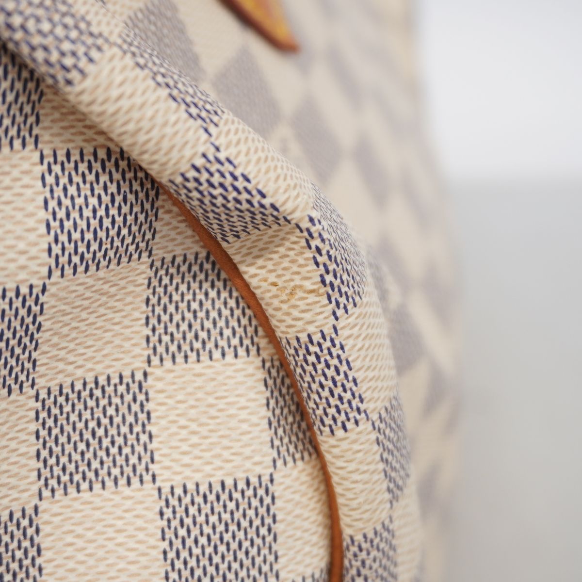 Louis Vuitton Handbag Damier Azur Speedy 30 White — view 7