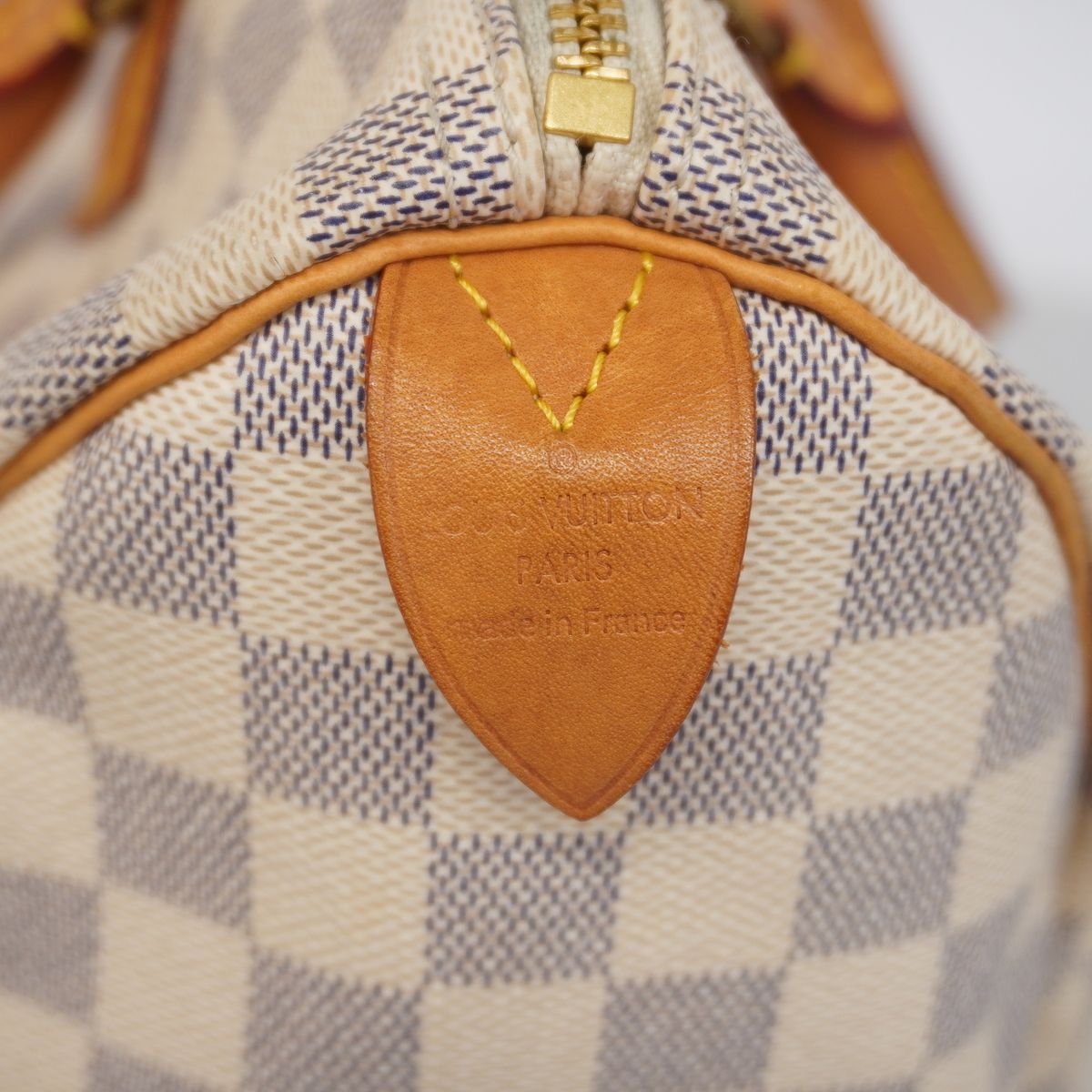 Louis Vuitton Handbag Damier Azur Speedy 30 White — view 5