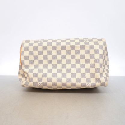 Louis Vuitton Handbag Damier Azur Speedy 30 White — view 3
