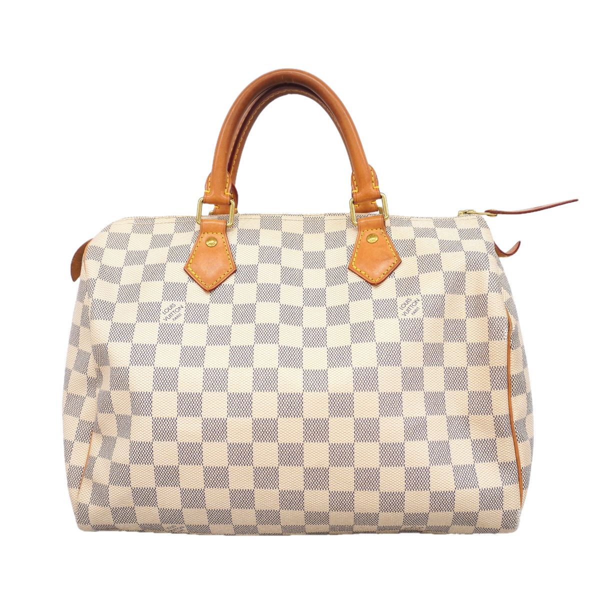 Louis Vuitton Handbag Damier Azur Speedy 30 White