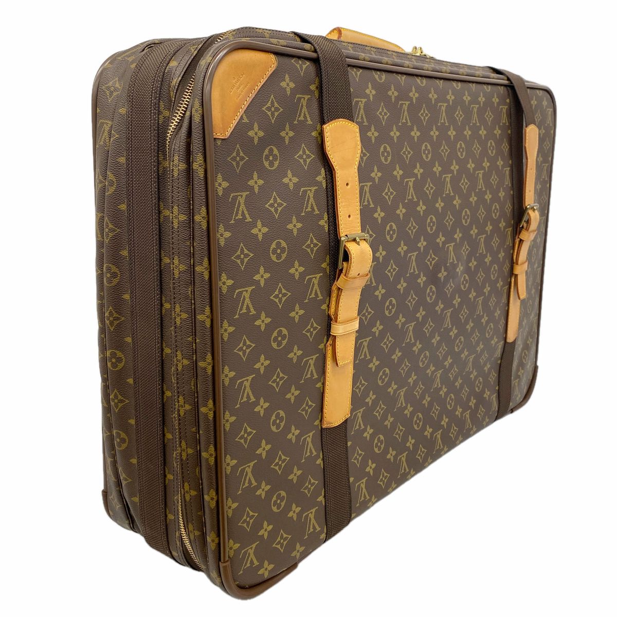 Louis Vuitton Boston Bag Monogram Satellite 70 Brown — view 2