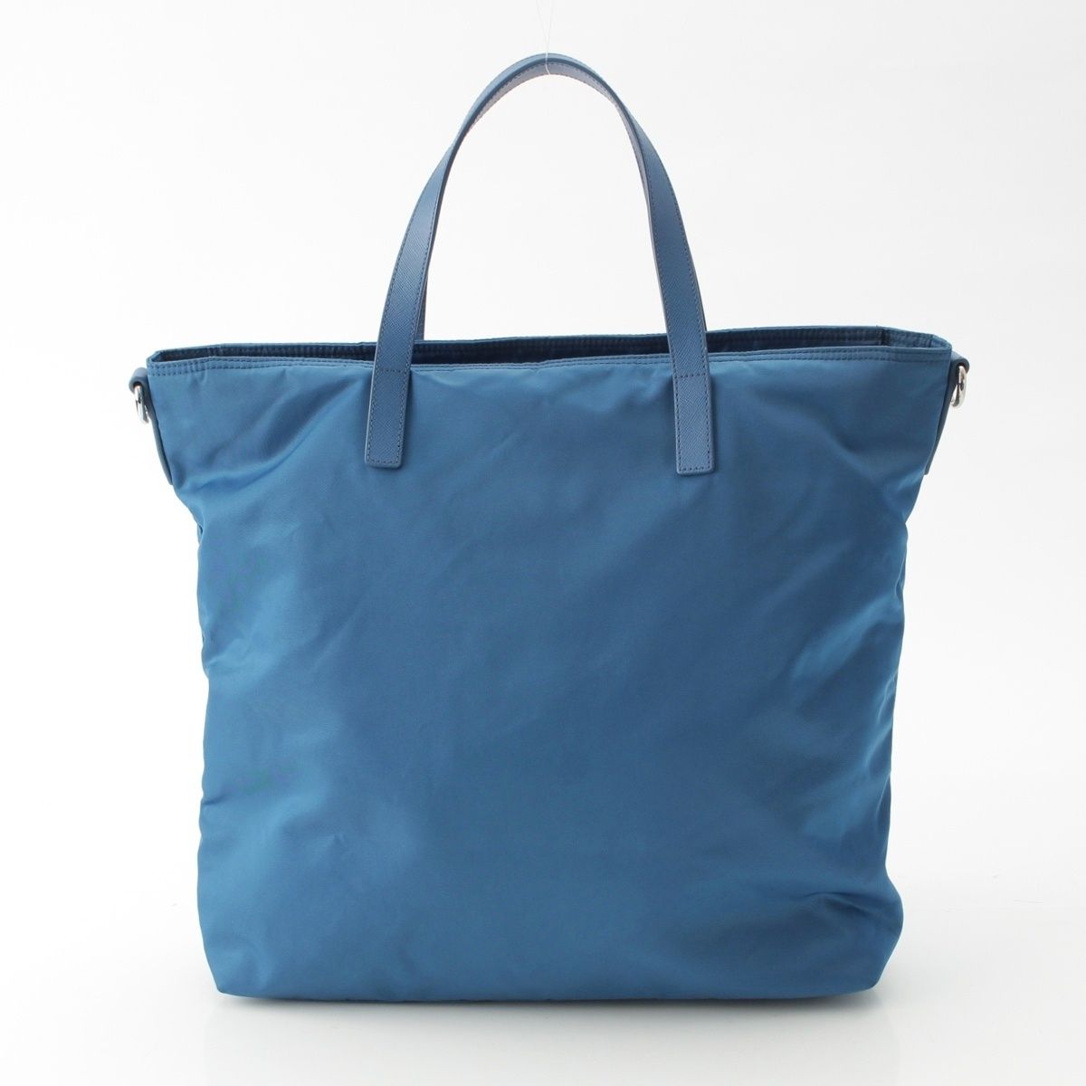 Prada Tessuto Nylon 2-Way Handbag Cobalt Blue — view 4