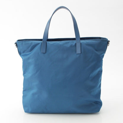 Prada Tessuto Nylon 2-Way Handbag Cobalt Blue — view 4