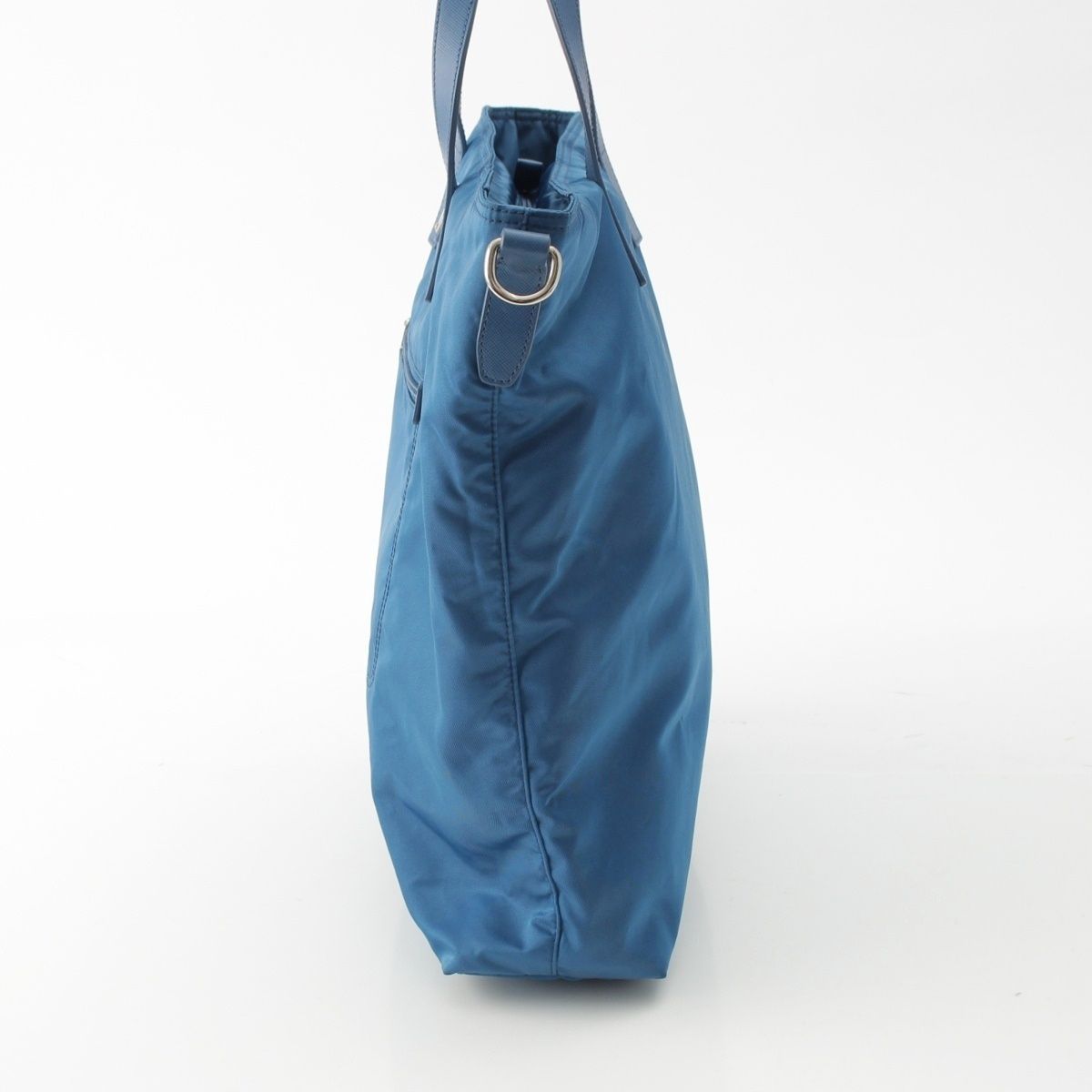 Prada Tessuto Nylon 2-Way Handbag Cobalt Blue — view 3