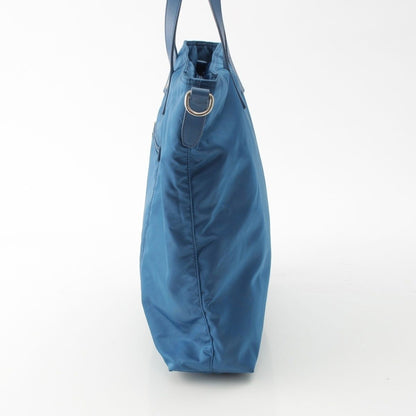 Prada Tessuto Nylon 2-Way Handbag Cobalt Blue — view 3