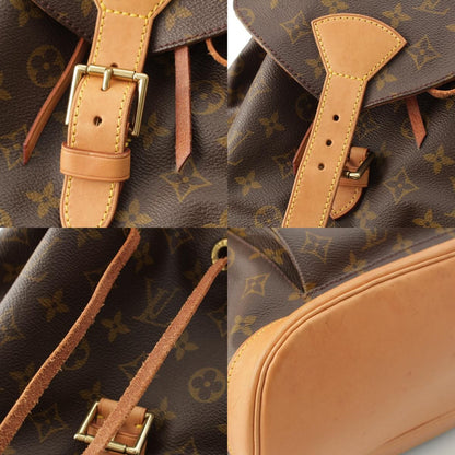 Louis Vuitton Montsouris GM Monogram Backpack Brown — view 8
