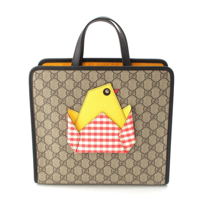 Gucci Chilled Lens GG Supreme Chick Tote Bag Beige