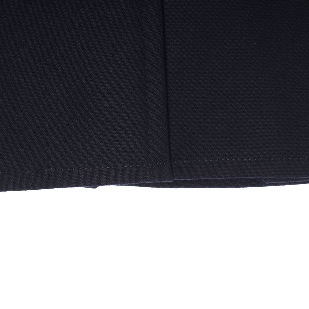 Louis Vuitton Nicolas Ghesquiere by Wool Rayon Gold Button Front Slit Skirt — view 6
