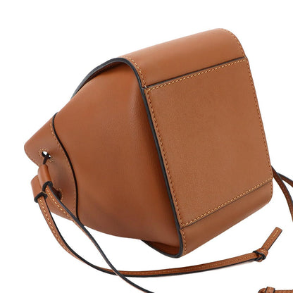 Loewe Hammock Drawstring Mini 2-Way Bag Leather Brown — view 4