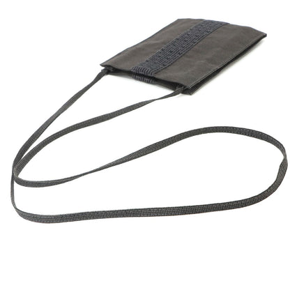 Hermes Her Line Pochette Shoulder Bag Canvas Gray Herline — view 5