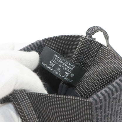 Hermes Her Line Pochette Shoulder Bag Canvas Gray Herline — view 8