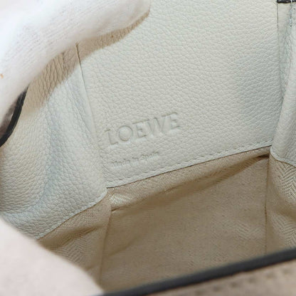 Loewe Hammock Drawstring Mini 2-Way Bag Leather White — view 7
