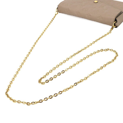 Louis Vuitton Monogram Empreinte Pochette Felicie Chain Wallet Leather — view 6