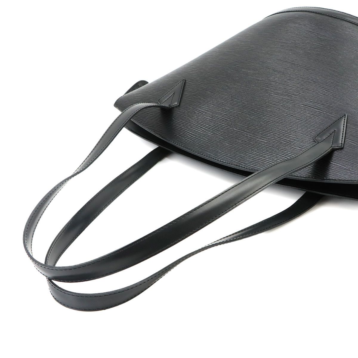Louis Vuitton Epi Saint Jacques Shopping Tote Bag Leather Noir Black — view 5