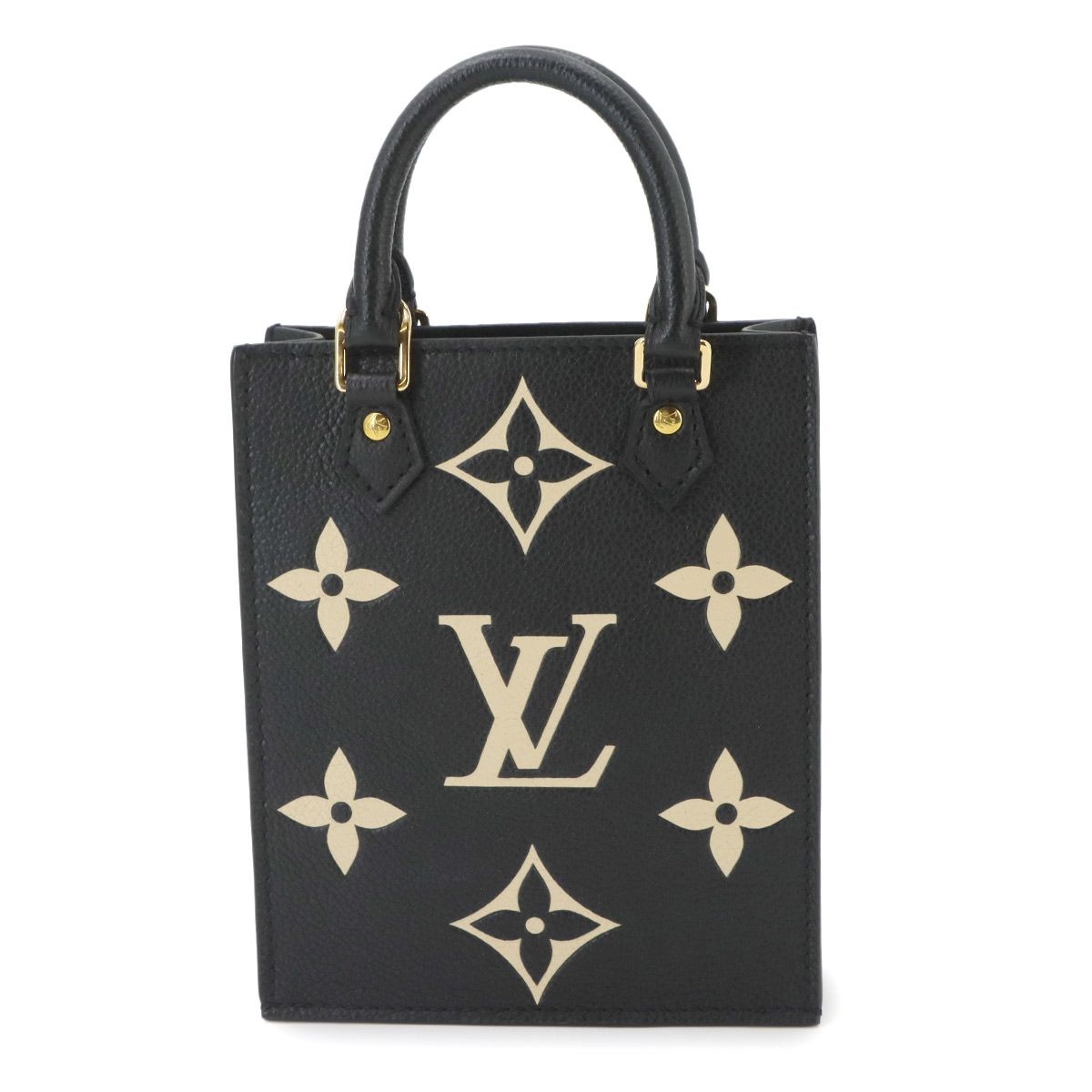 Louis Vuitton Bicolor Monogram Empreinte Petite Sac Plat 2-Way Hand Bag — view 2