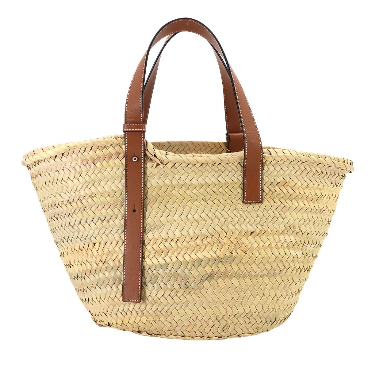 Loewe Basket Bag Medium Palm Leaf Leather Natural — view 3