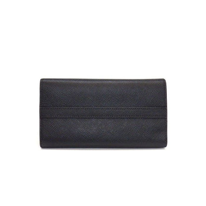 Prada Shoulder Bag Kristen Black Saffiano Leather Silver — view 4